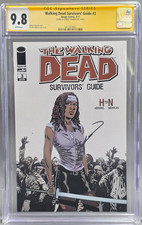 🧟 WALKING DEAD SURVIVORS GUIDE 3 CGC 9.8 SIGNED BY ROBERT KIRKMAN WHITE PAGES🔥 picture