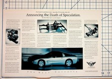 1997 C5 Corvette Magazine Article Print Ad David Hill Chief Engineer Speculation picture