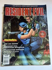 1998 Resident Evil #1 Official Comic Book Magazine 1st Print Wildstorm Vintage picture