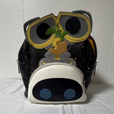 Pixar Disney Pixar Wall-E Mini Backpack, Black/White, EVA Front Pouch picture