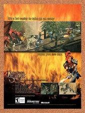 2002 Dungeon Siege PC Original Advertisement / Retro Promo v1 picture