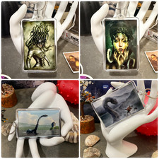 Myths and Legends keychains (Choose your fav) Bigfoot, Medusa, Lochness & More picture