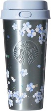 Starbucks Japan SAKURA 2026 Stainless Steel TOGO Bottle Airy Blue 473ml/16oz picture