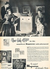 1949 Magnavox Radio Phonograph Television Vintage Advertisement Print Ad J519 picture