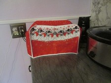 Stylish Snowman Printed Toaster Cover - Water-Resistant & Dustproof for Kitchens picture