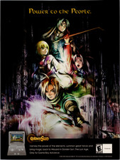 Nintendo Golden Sun The Lost Age Vintage Print Ad 2003 GBA Anime Artwork picture
