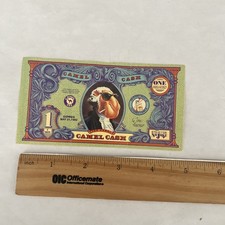 1992 Camel Cash $ 1 C-Note Joe Cool Cigarette Vintage Scrip  Dollar picture