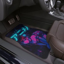 Anime JDM Car Floor Mat 1 PC, Stylish Auto Decor for Anime Fans, Waifu Car Girl picture