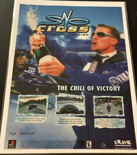 Sno-Cross Championship Racing - Vintage Snowmobile Gaming Print Ad / Wall Art picture