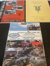 Early Ford V-8 SALES CATALOGS 1995 & 1998/Ford Antique/Classic Catalog LOT OF 3 picture