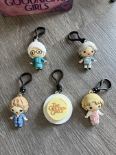 The Golden Girls Character Keychains Set w/ Logo Cheesecake picture