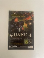 2005 Quake 4 Video Game Print Ad Wall Art Vintage Activision Gaming Nostalgia picture