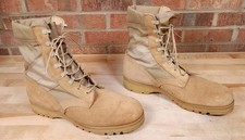 Altama Hot Weather Vented Desert Tan Mens 12R Combat Boots Vibram Soles 2007 picture
