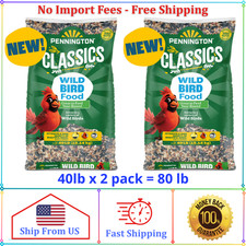 Pennington Classic Wild Bird Feed and Seed, 40 lb. Bag, 2 Pack picture