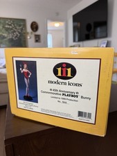 Modern Icons 45th Anniversary Playboy Bunny Figurine Limited Edition w Box & CoA picture