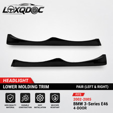 Headlight Lower Molding Trim PAIR fits 2002-2005 BMW 3-Series E46 4-DOOR picture