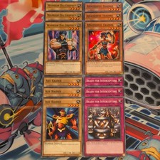3 x Warrior Dai Grepher/Amazoness Trainee/Axe Raider/Ready SBAD-EN035/015/009/44 picture