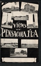 PENSACOLA, FLORIDA * MULTI-VIEW ~ PENSACOLA,  FL * UNPOSTED VINTAGE c 1901-1907 picture