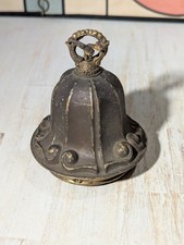 Antique Victorian Metal Light Socket, Hanging Ceiling Lamp w Hubbell Paddle picture