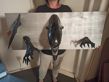 Alien / Xenomorph Queen 3D Wall art collectible AvP picture