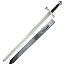 Celtic Irish Ring Sword Gaelic Medieval Warrior Great Sword Replica w/ Sheath picture