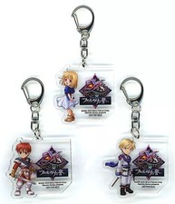 Ys Memoire Switch Acrylic Keychain Set 3 Types Fergana's Oath picture