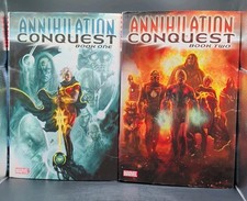 Marvel Annihilation: Conquest Book One & Two Hardcover - 1st Printings picture