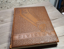 WW2 13th Airborne Division Unit History Book Roster 1943-1946 Albert Love 1st Ed picture