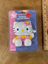 New Sanrio 2004 Hello Kitty AM/FM Desktop Radio KT. 2042 picture