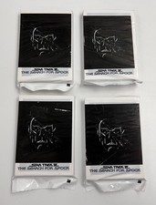 Lot of 4 Star Trek 3 The Search for Spock Trading Cards FTCC 1984 picture