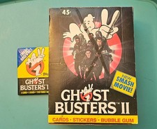 1989 Ghostbusters trading cards (1) sealed pack picture