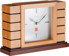 Usonian II Frank Lloyd Wright Inspired Mantel Clock - Timeless Design picture