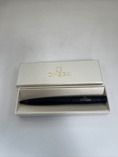 Omega Ballpoint Pen White Box Novelty For Watch Rare Original Gift Japan New picture