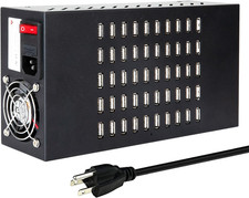 50 Port 200 Watt (40A) USB Charging Station, USB Fast Charger with Intelligent P picture