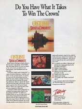 Castles II: Siege & Conquest Print Ad/Poster Art PC Big Box picture