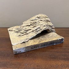 Vintage WPA Museum Extension Project Cave Dwelling Plaster Model picture