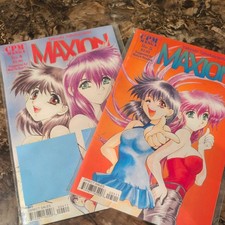 Maxion Manga Vol 4 and 5 - CPM Manga, 1990s vintage, Adults Only picture