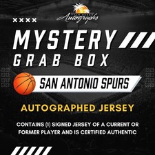 Mystery Grab Box - San Antonio Spurs NBA Basketball Autographed Jersey picture
