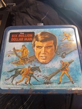 1974 Aladdin Six Million Dollar Man Lunchbox picture