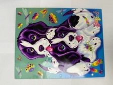 Vintage Lisa Frank Violet and Velvet Folder Unpunched 90s picture