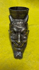 Mephistopheles USSR Souvenir Ashtray VINTAGE RARE Pencil Holder picture