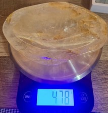 Crystal, Golden Healer Bowl, 478g Classy Way To Store Your Favorite Items picture