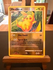 Pikachu 70/100 Stormfront Reverse Holo Rare Card From 2008 LP picture