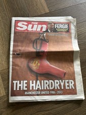 Souvenir Edition The Sun May 9th 2013 Celebrating Sir Alex Ferguson's Retirement picture