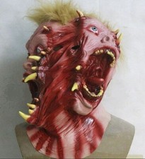 Scary Walking Dead Zombie Head Mask Latex Creepy Halloween Costume Horror Bloody picture