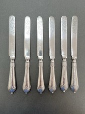 Antique Mappin & Webb Silver Plated Knives Set picture