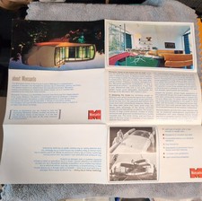 Vintage 1957 Disneyland Monsanto House of the Future Tomorrowland Brochure Promo picture