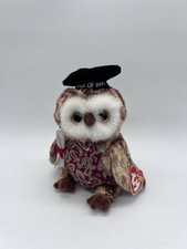 Ty Beanie Babies Baby Smarty Graduation Owl Class of 2005 stuffed animal 2004 picture