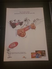 Jello Pudding Sticks Chips Ahoy Print Ad 2004 8x11 Great To Frame  picture