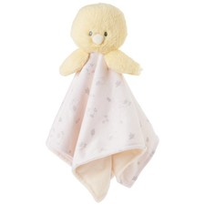GUND Baby Soft Duckling Lovey Plush Blanket, 100% Recycled, Yellow/Cream 10